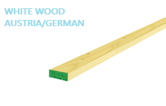 WHITEWOOD 1 x 2 x 13FT.